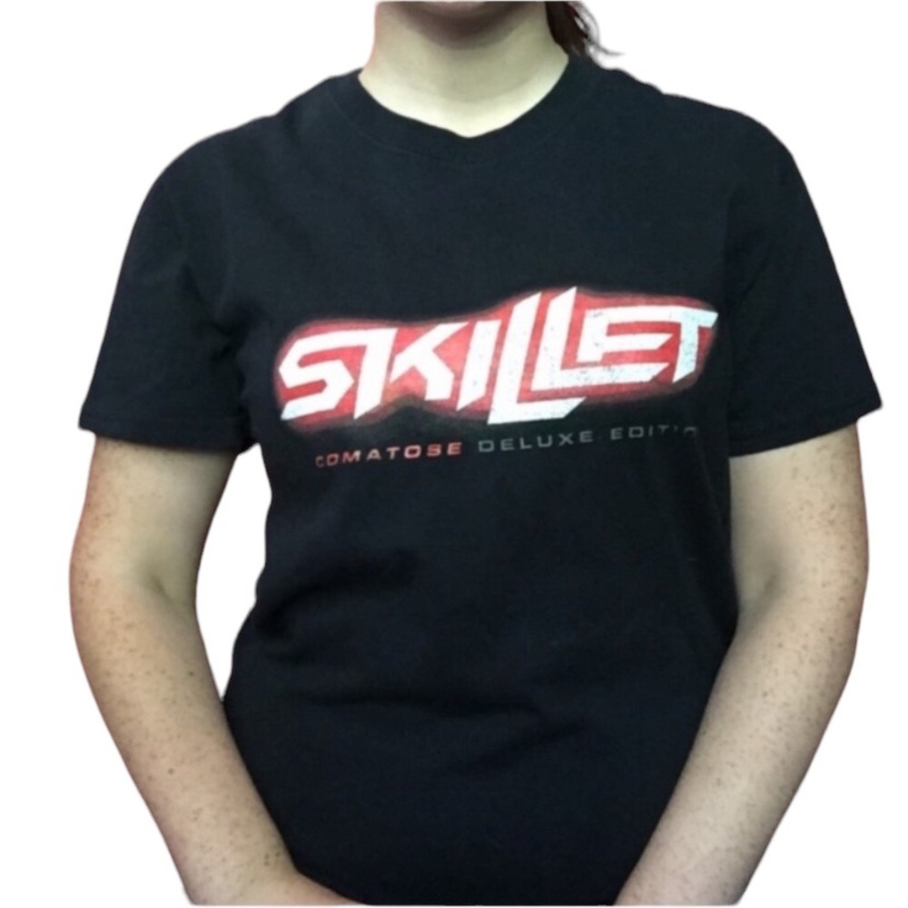 Skillet comatose graphic band tee size small - Picture 4 of 6